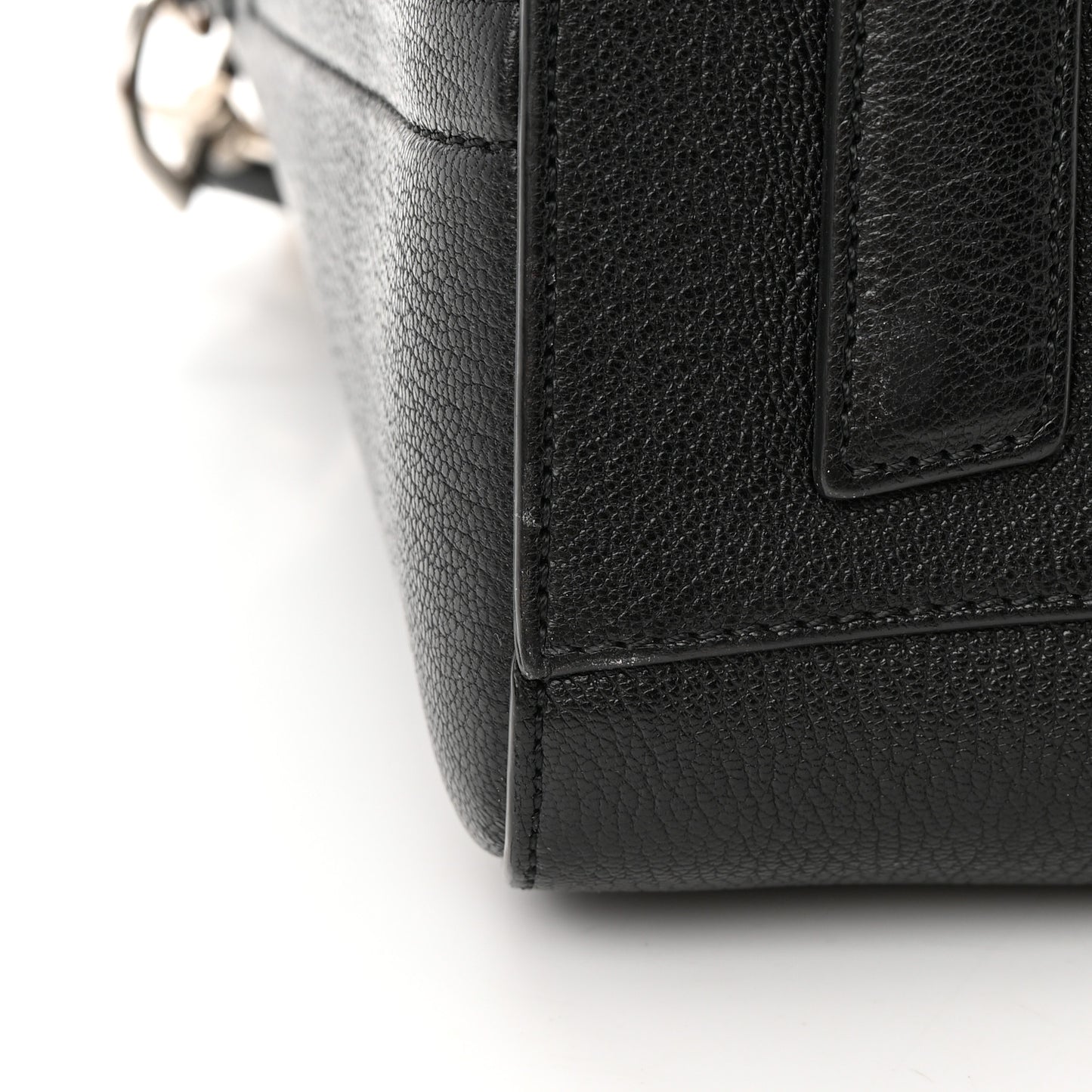 Sugar Goatskin Small Antigona Black