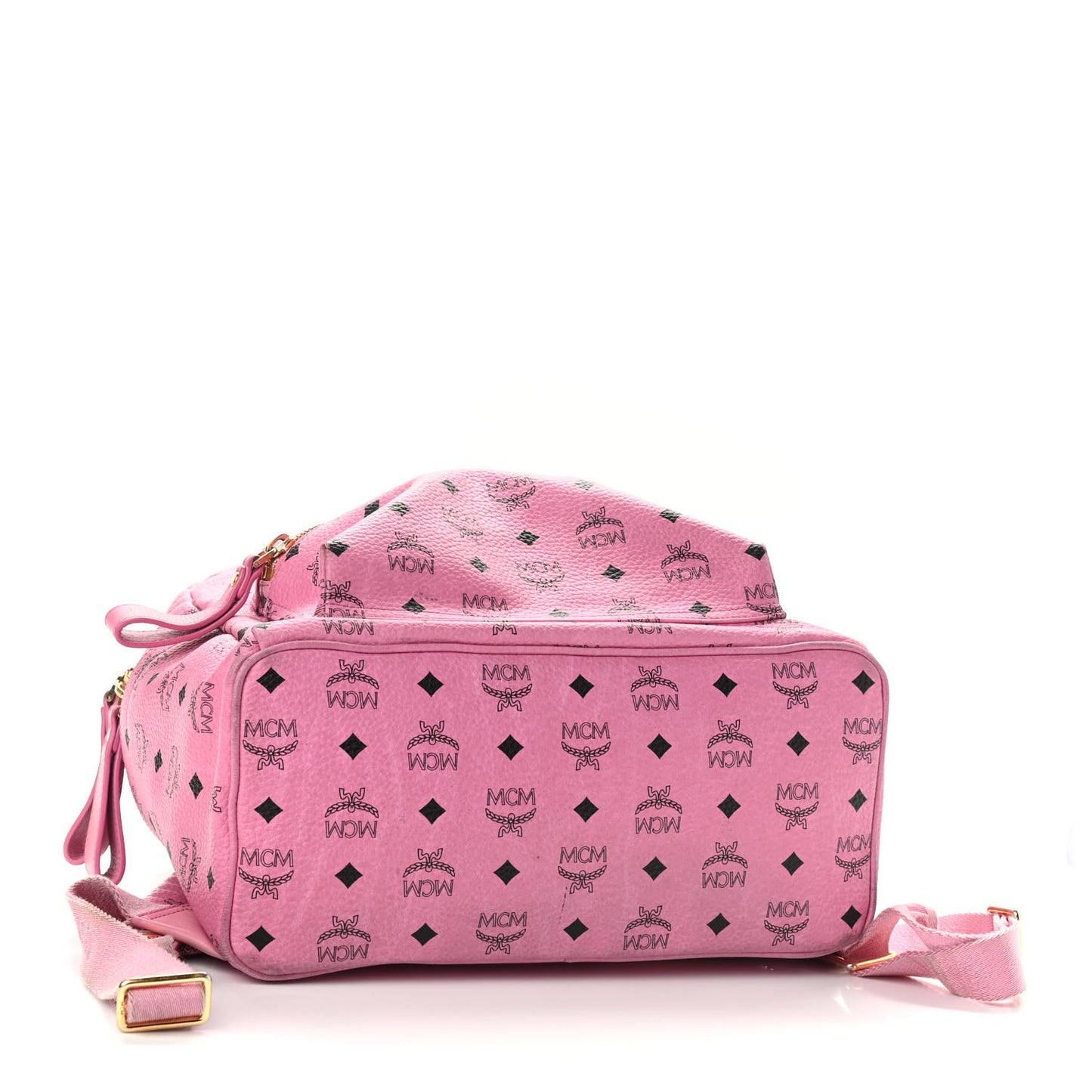 Visetos Studded Medium Dual Stark Backpack Pink