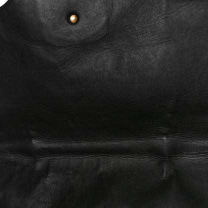 Gucci Calfskin Matelasse Maxi GG Marmont Top Handle Shoulder Bag Black 12 of 12