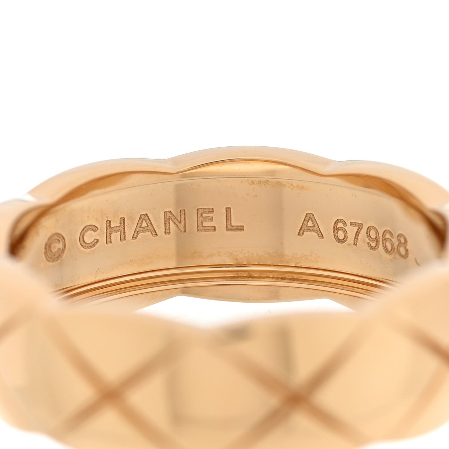 18K Yellow Gold Small Coco Crush Ring 55 7.25