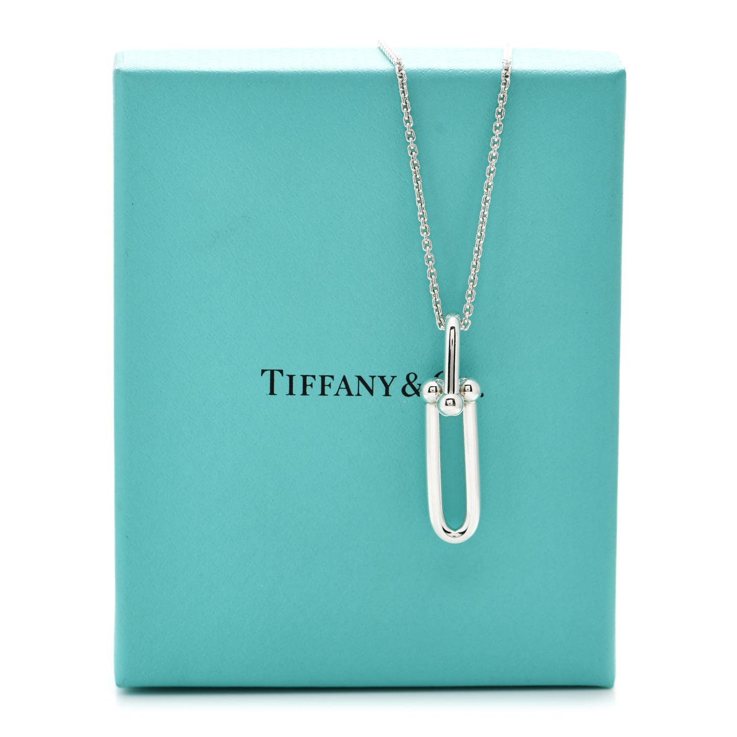 Sterling Silver HardWear Link Pendant Necklace