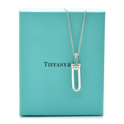 Tiffany Sterling Silver HardWear Link Pendant Necklace 4 of 4