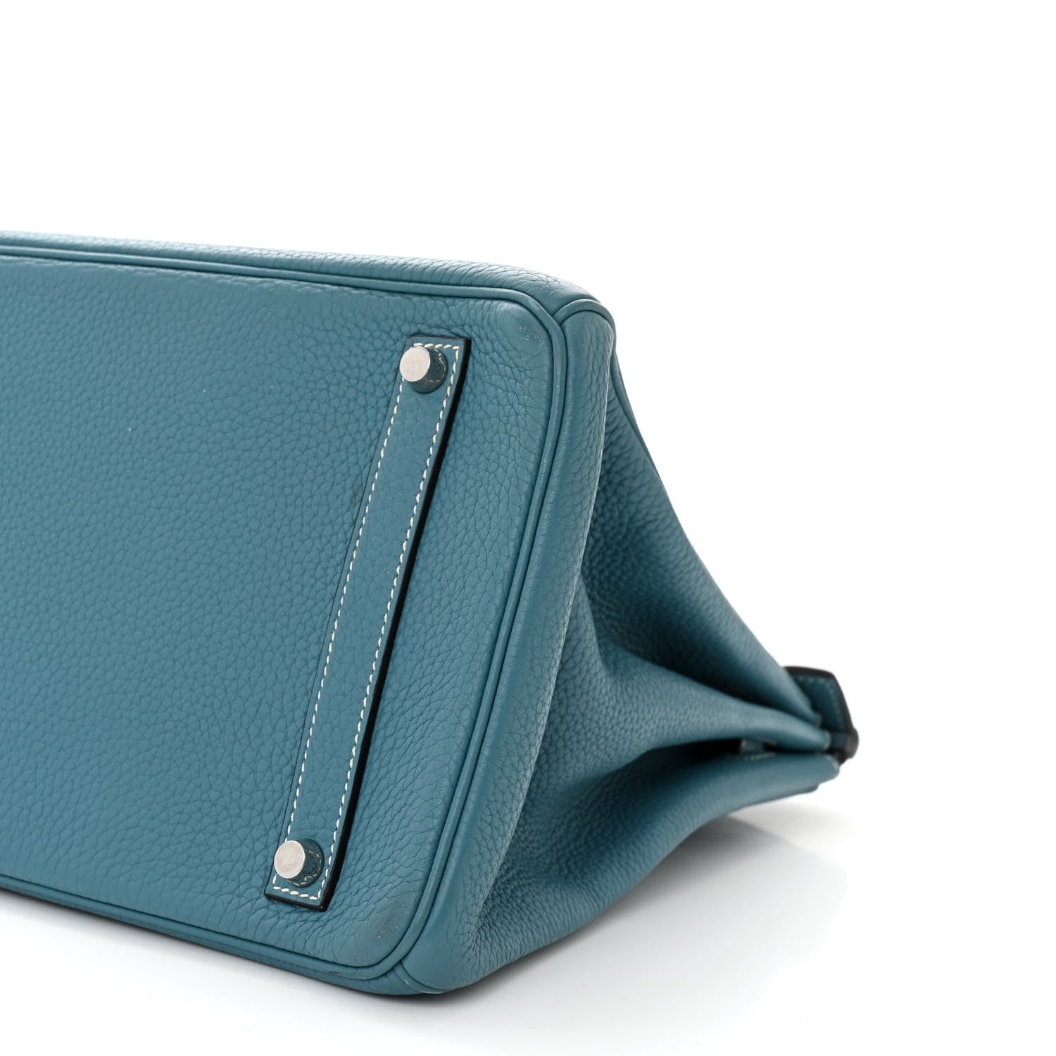 Hermes Togo Birkin 35 Blue Jean 10 of 12