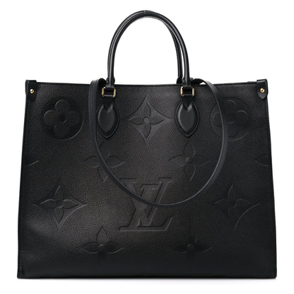 Louis Vuitton Empreinte Monogram Giant Onthego GM Black 1 of 10