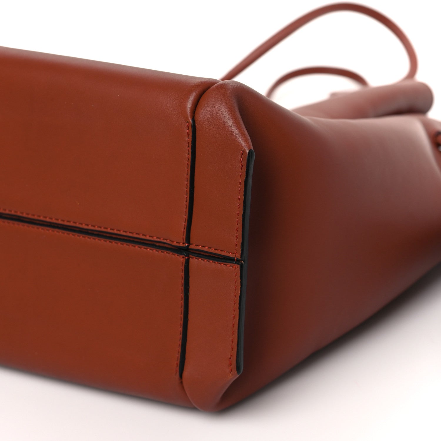 Loewe Calfskin Medium Flamenco Knot Bag Rust 8 of 8