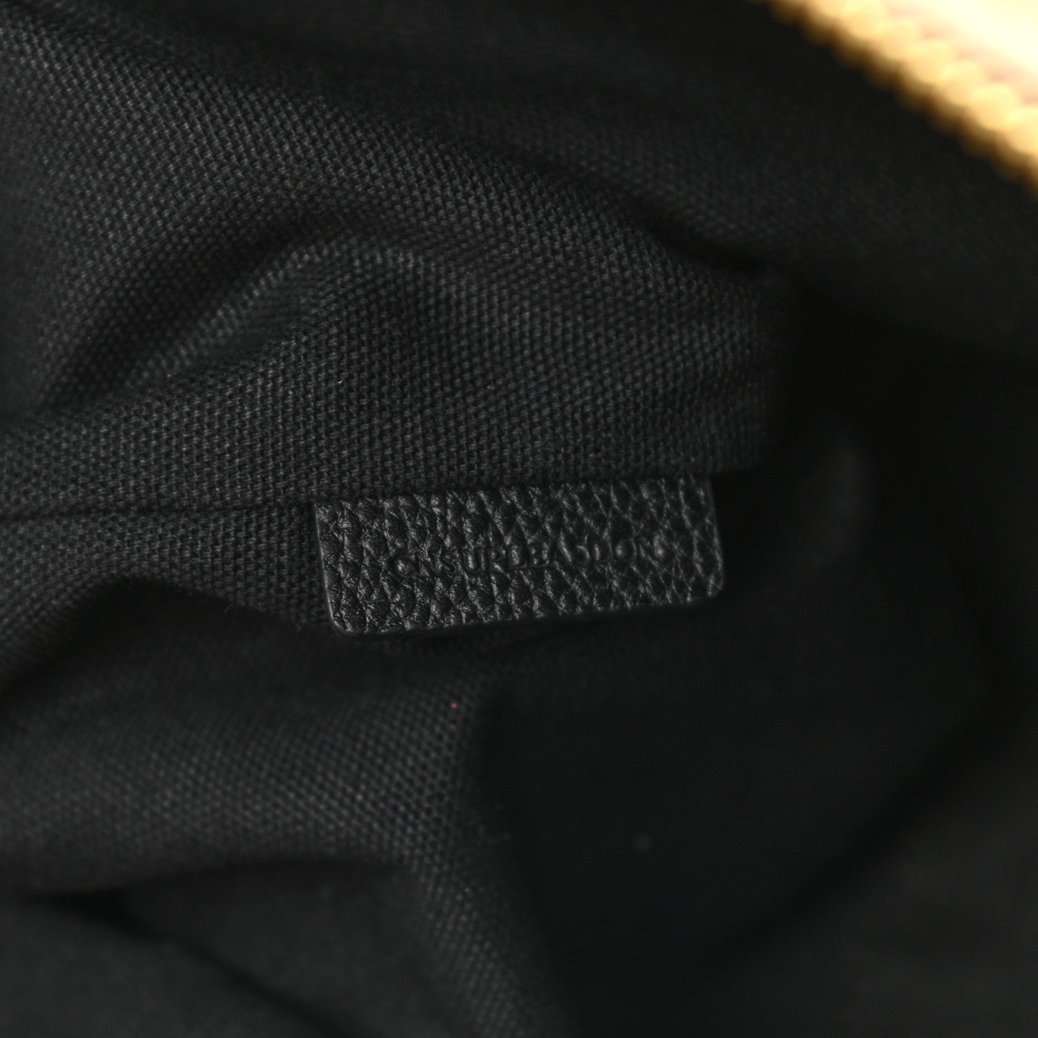 Burberry Grainy Calfskin Mega Check Armley Folding Messenger Black 9 of 11