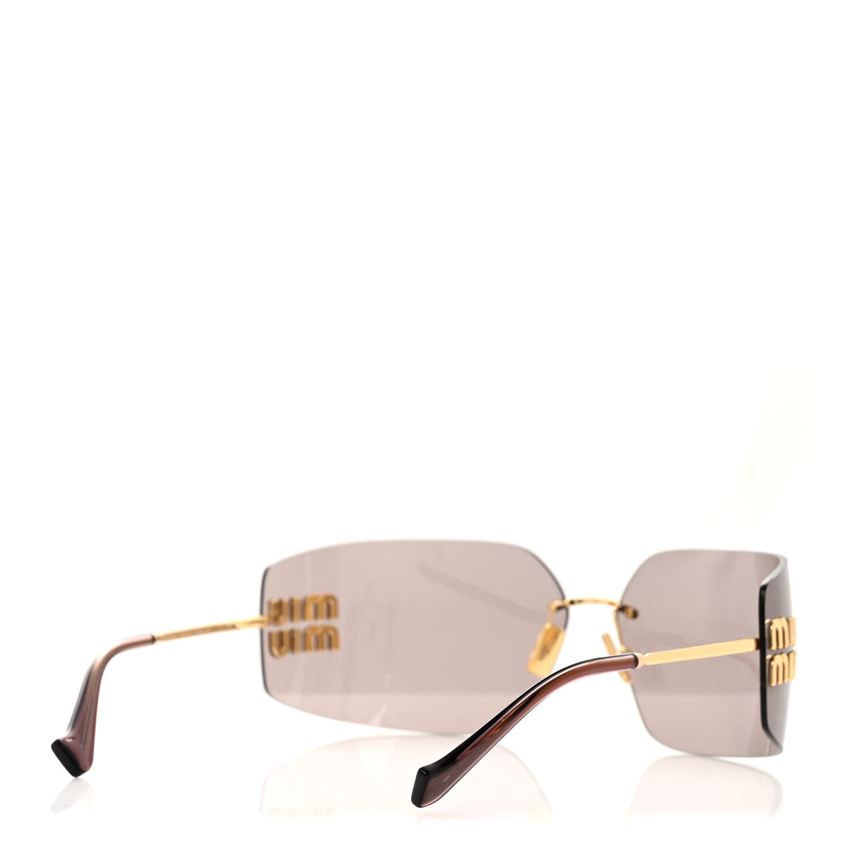 Miu Miu Metal Aube Sunglasses SMU54Y Mauve 4 of 8