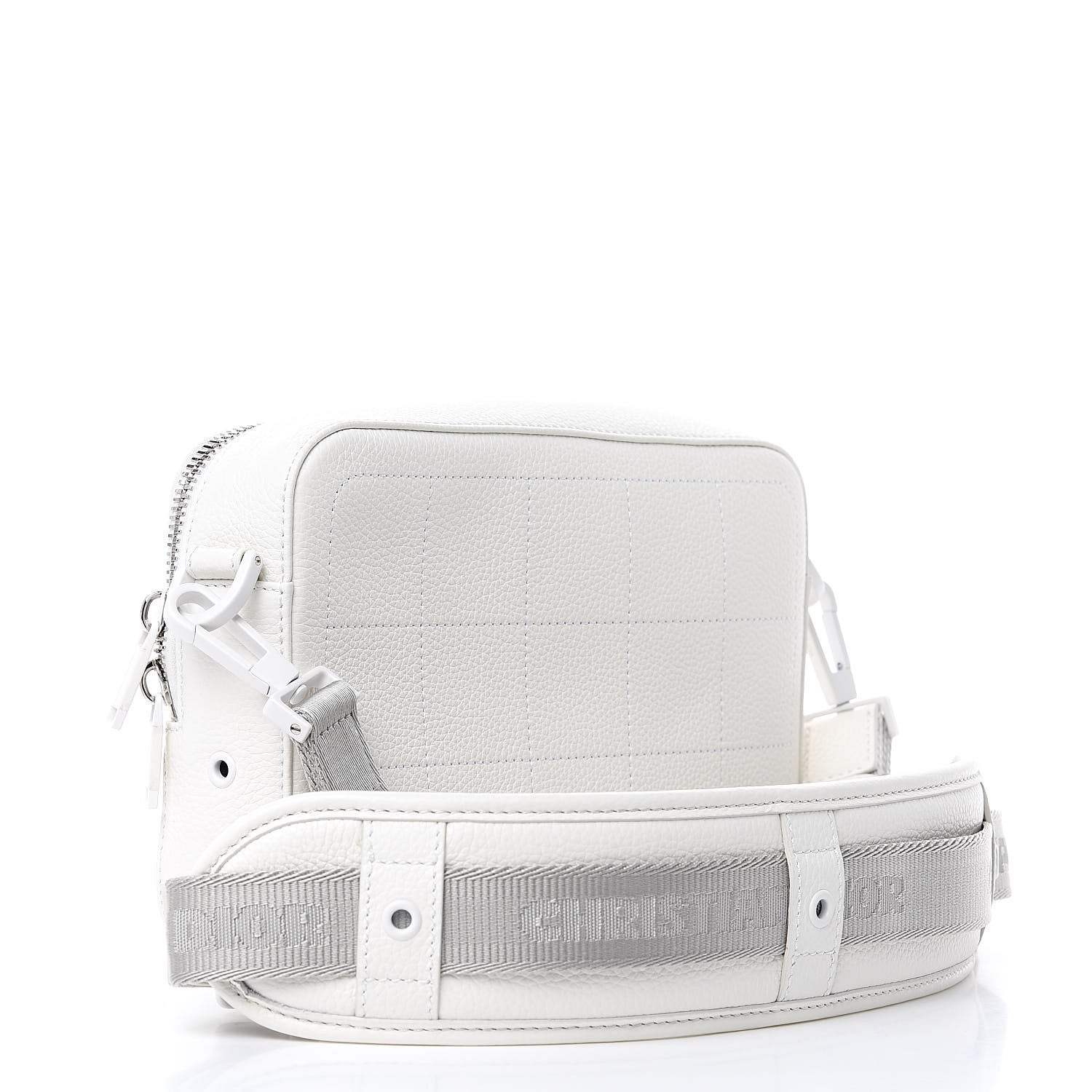Christian Dior X DANIEL ARSHAM Grained Calfskin Safari Messenger White 3 of 10
