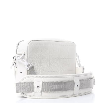 Christian Dior X DANIEL ARSHAM Grained Calfskin Safari Messenger White 3 of 10