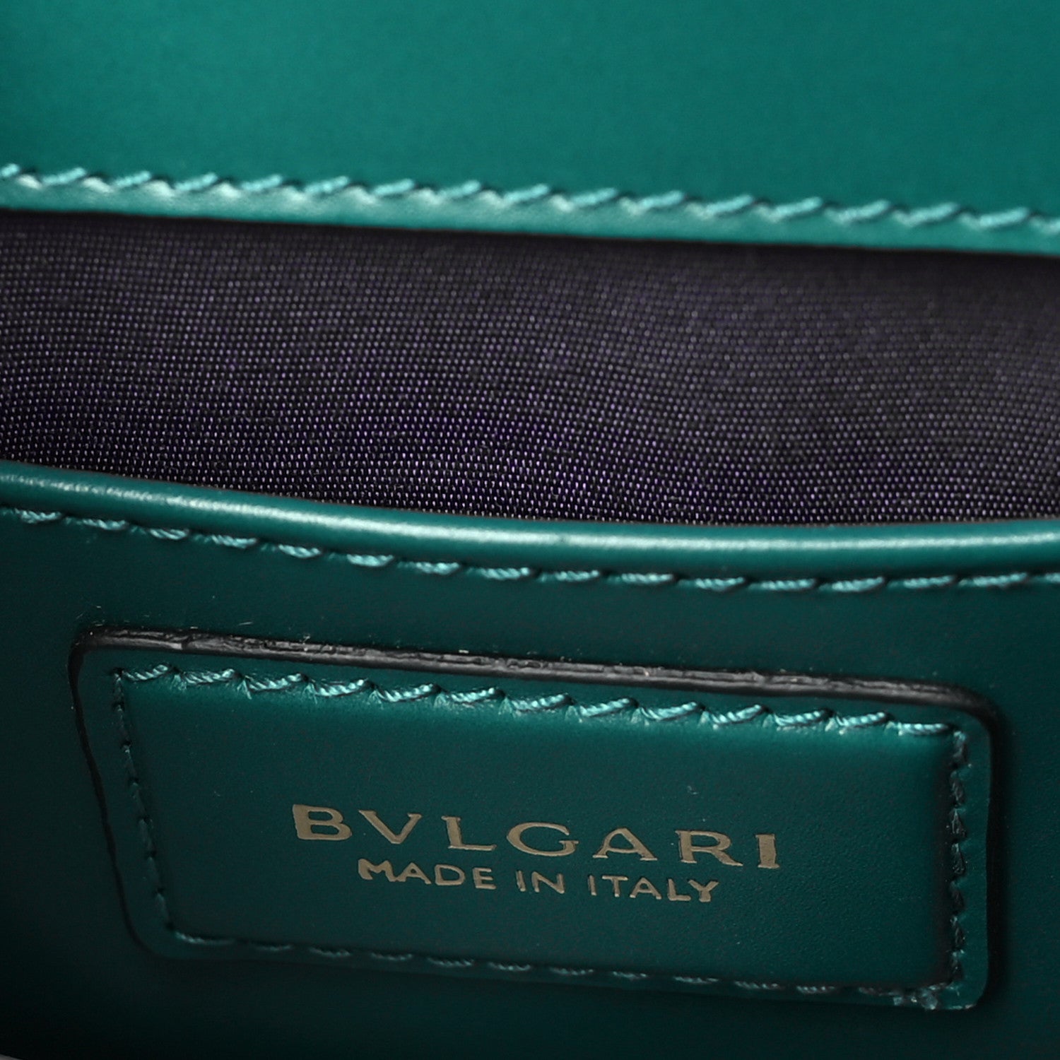 Bulgari Calfskin Small Serpenti Forever Snake Strap Crossbody Bag Emerald Green 7 of 10