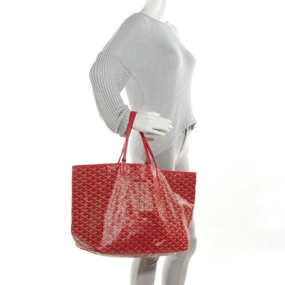 Goyard Goyardine Saint Louis GM Red 2 of 7