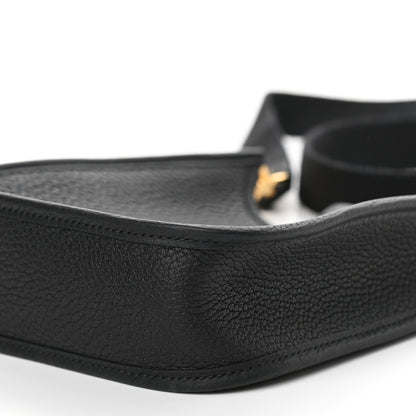 Hermes Taurillon Clemence Evelyne TPM Black 9 of 9
