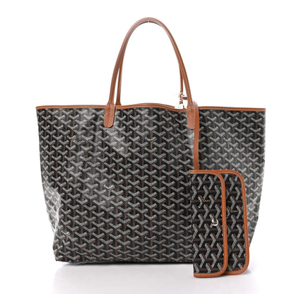 Goyard Goyardine Saint Louis GM Black Gold 3 of 11