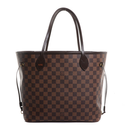 Louis Vuitton Damier Ebene Neverfull MM 1 of 9