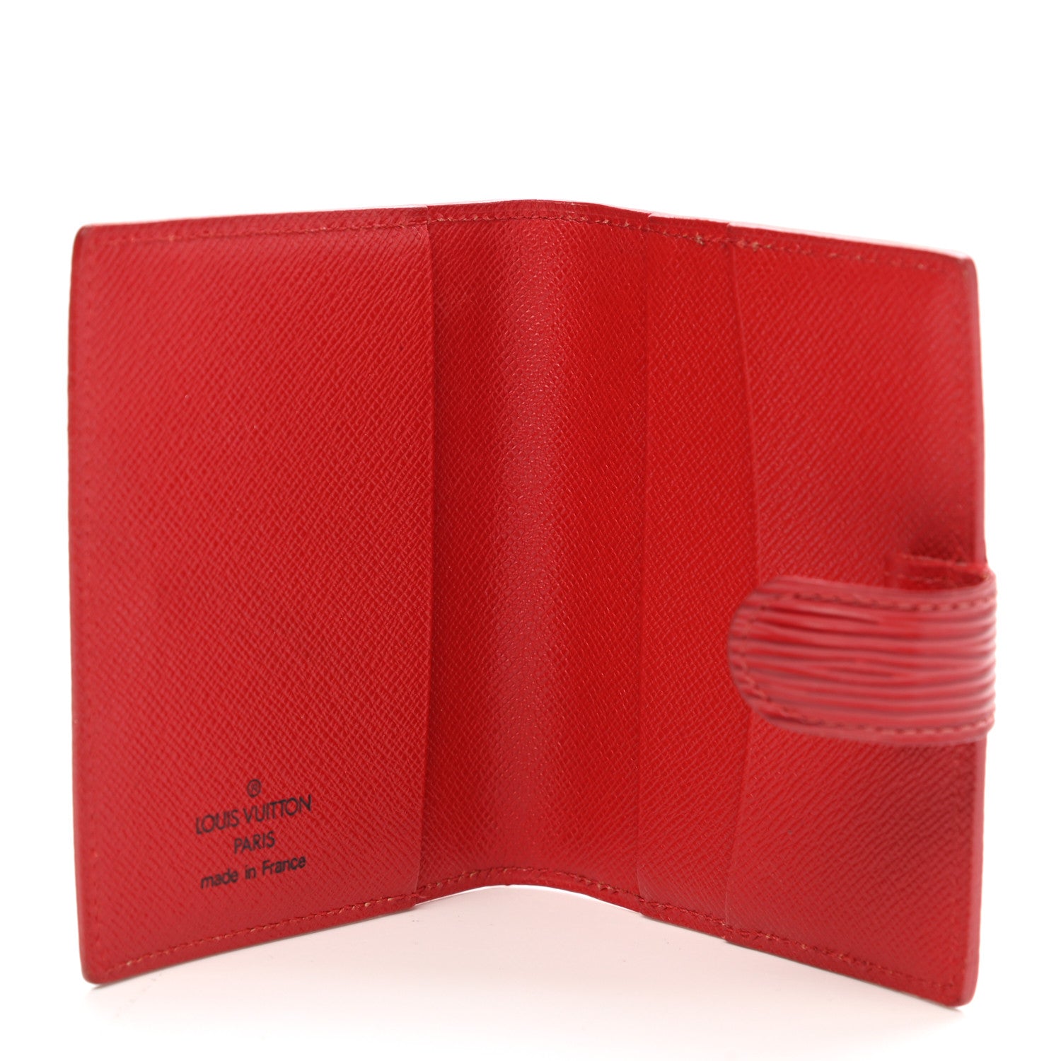 Louis Vuitton Epi Mini Agenda Cover Castillan Red 5 of 9