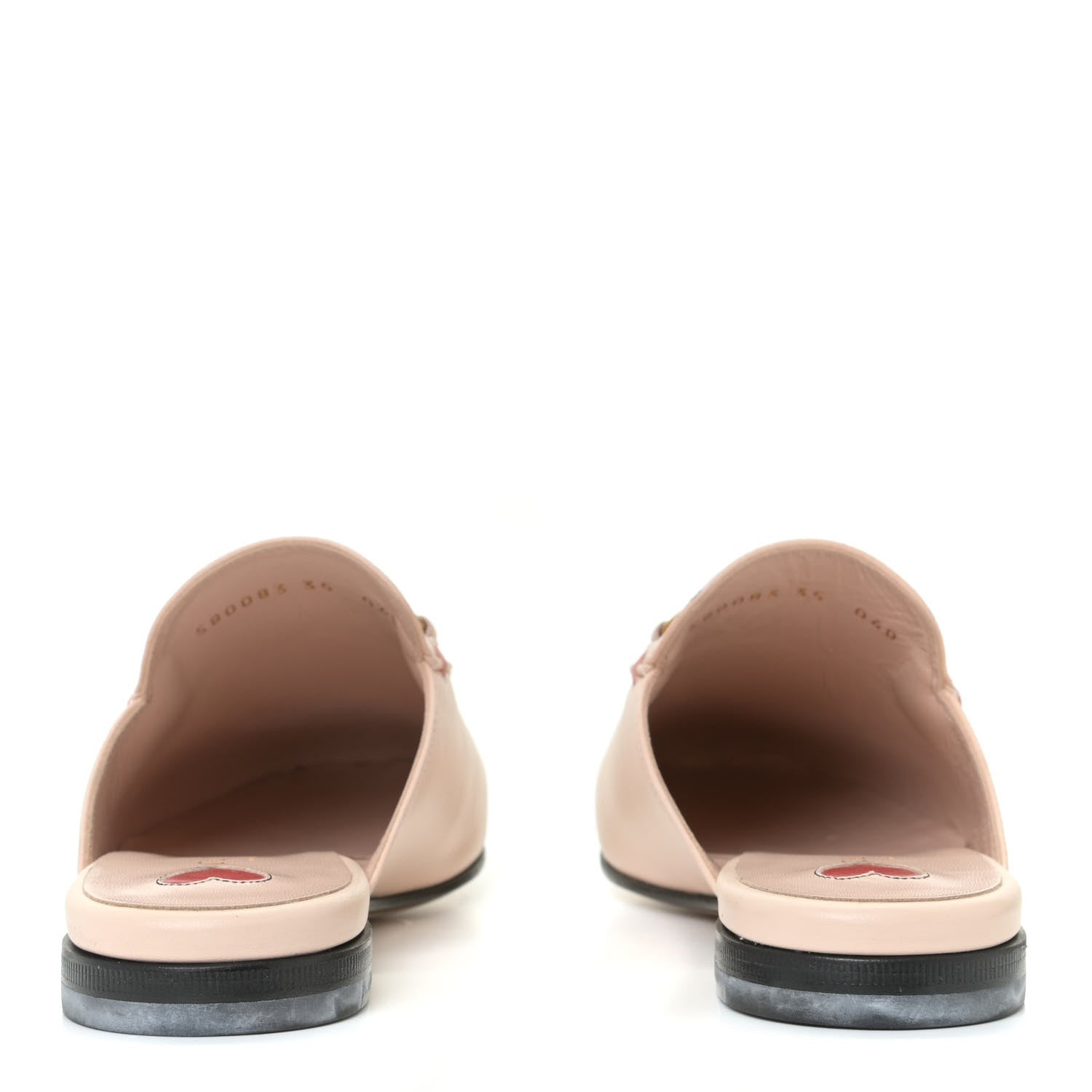 Gucci Calfskin Mystic Cat Womens Princetown Slippers 35 Mill Pink Multicolor 5 of 13