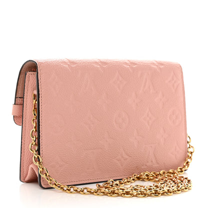 Louis Vuitton Empreinte Vavin Chain Wallet Rose Poudre 2 of 11