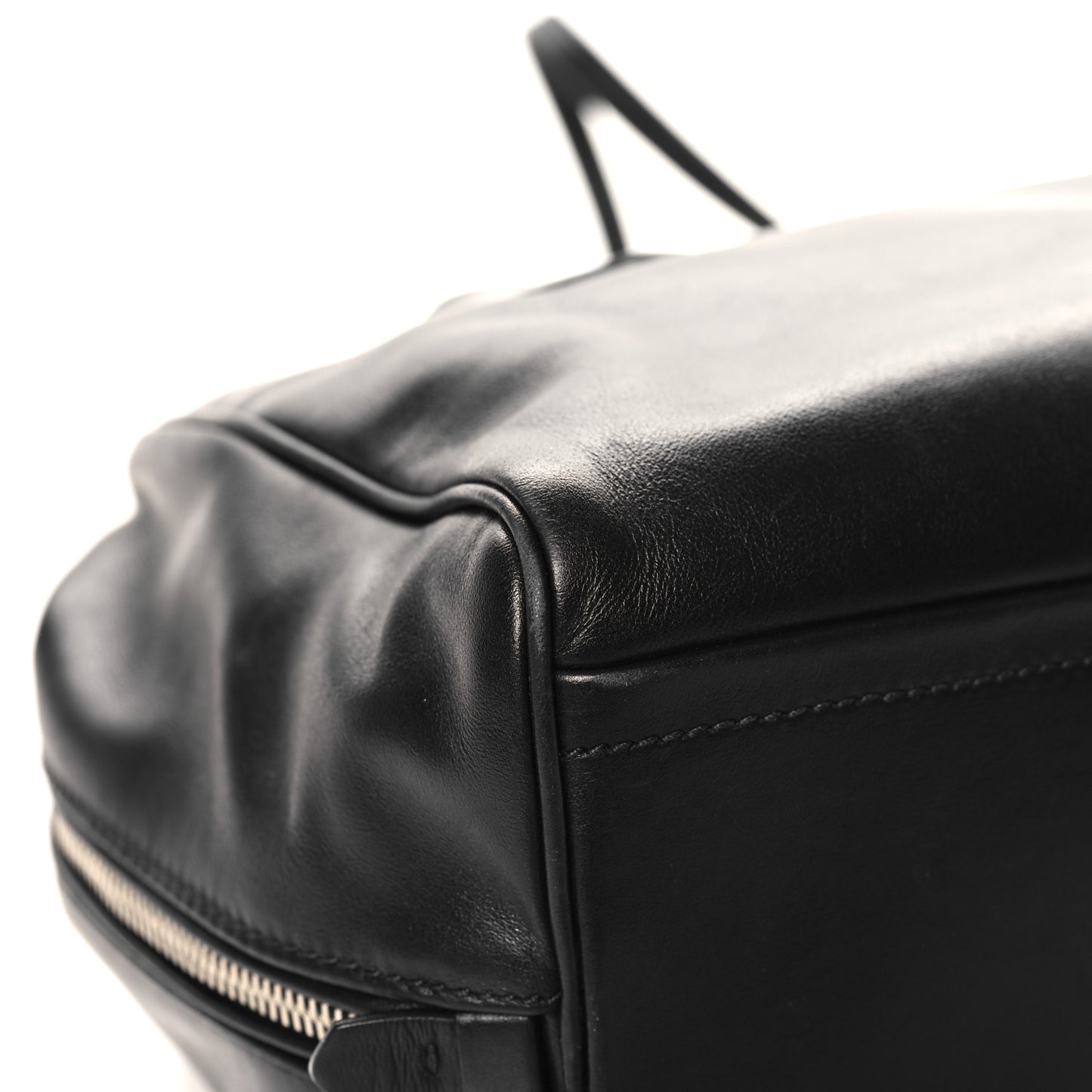 Soft Calf Medium Inside Tote Black Turchese