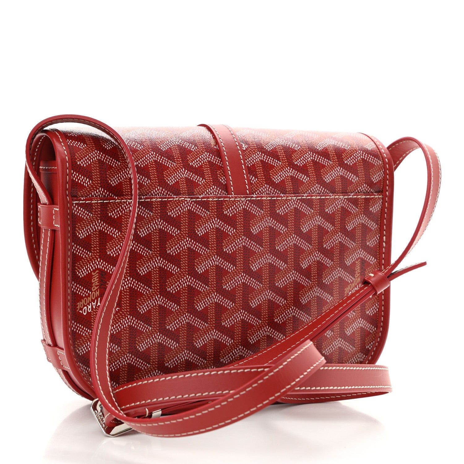 Goyard Goyardine Belvedere II PM Messenger Bag Red 3 of 12