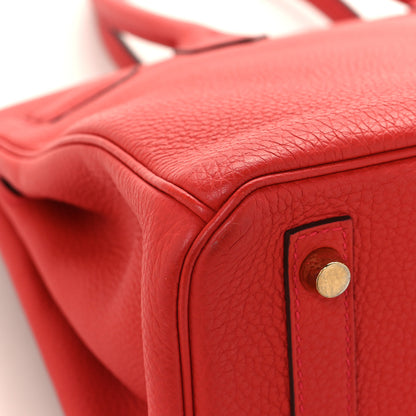 Hermes Togo Birkin 30 Rouge Tomate 11 of 13