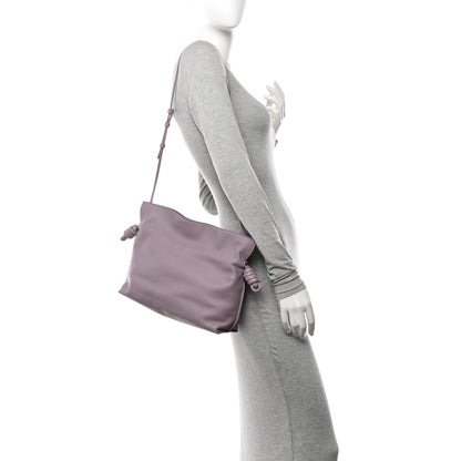Loewe Nappa Medium Flamenco Knot Bag Aubergine Glaze 2 of 10