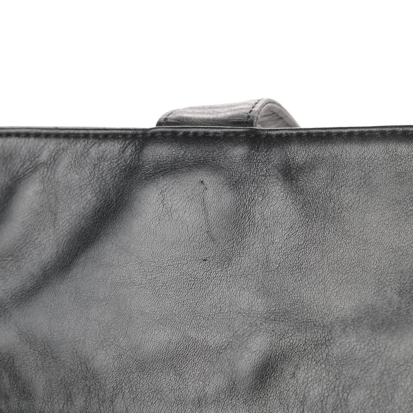 Lambskin CC Shoulder Bag Black