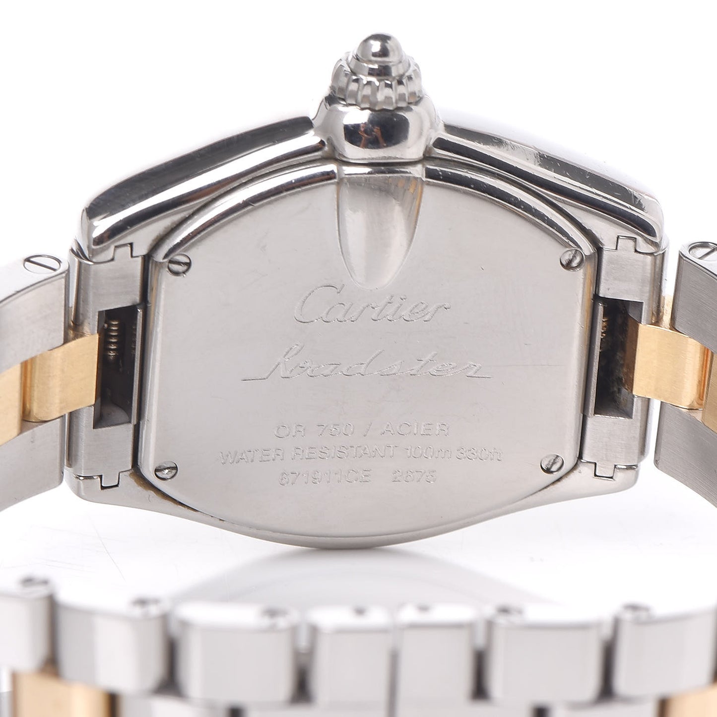 Stainless Steel 18K Yellow Gold 31mm Roadster Quartz Watch