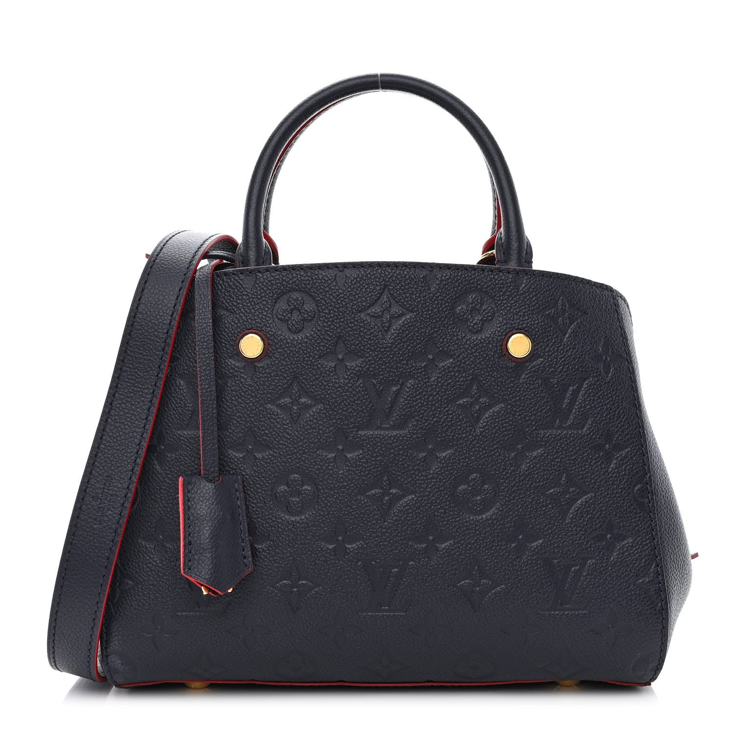 Louis Vuitton Empreinte Montaigne BB Marine Rouge 1 of 10