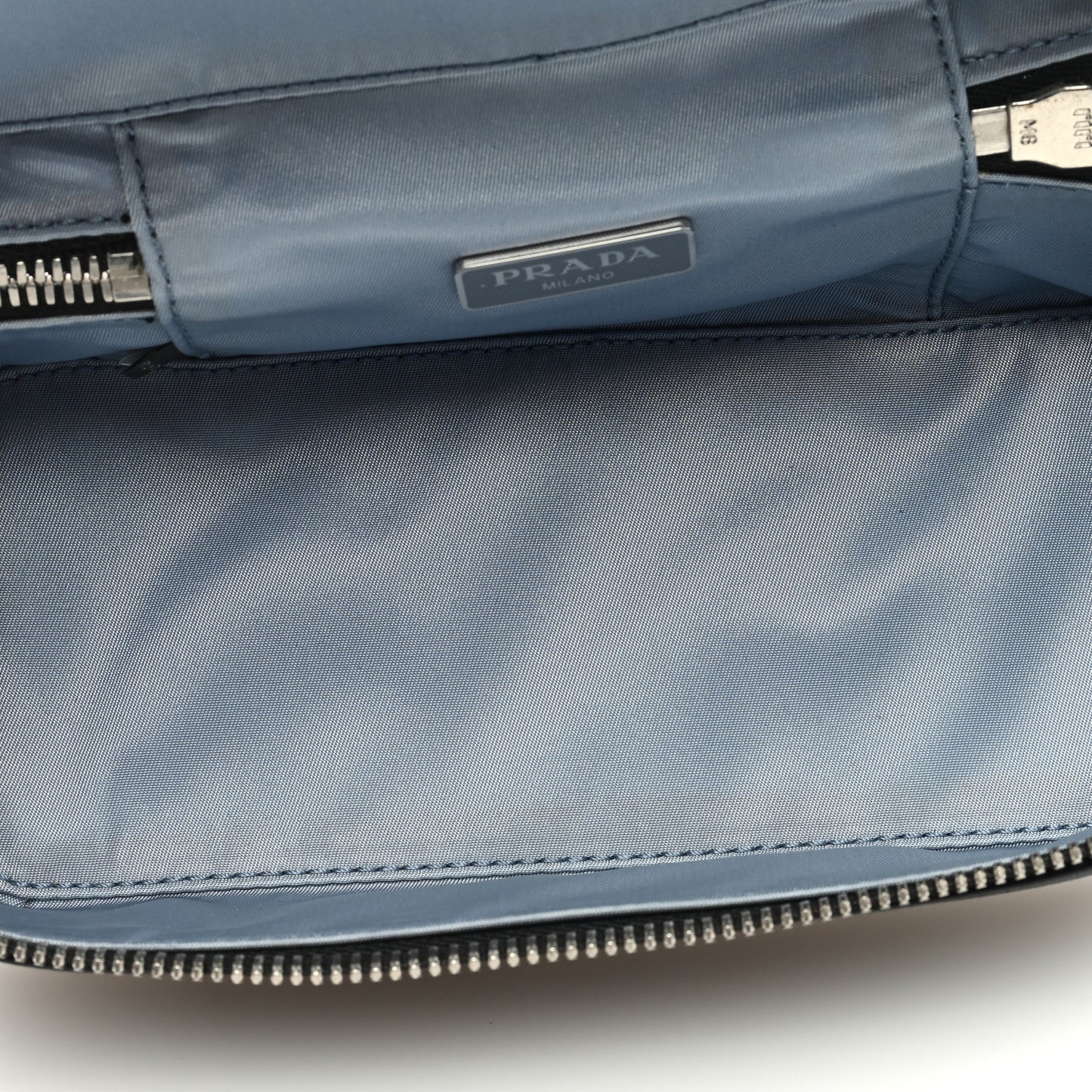 Saffiano Beauty Small Pouch Black