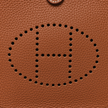 Hermes Taurillon Clemence Evelyne TPM Gold 8 of 10