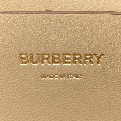 Burberry Calfskin Small TB Envelope Clutch Bag Honey 6 of 8