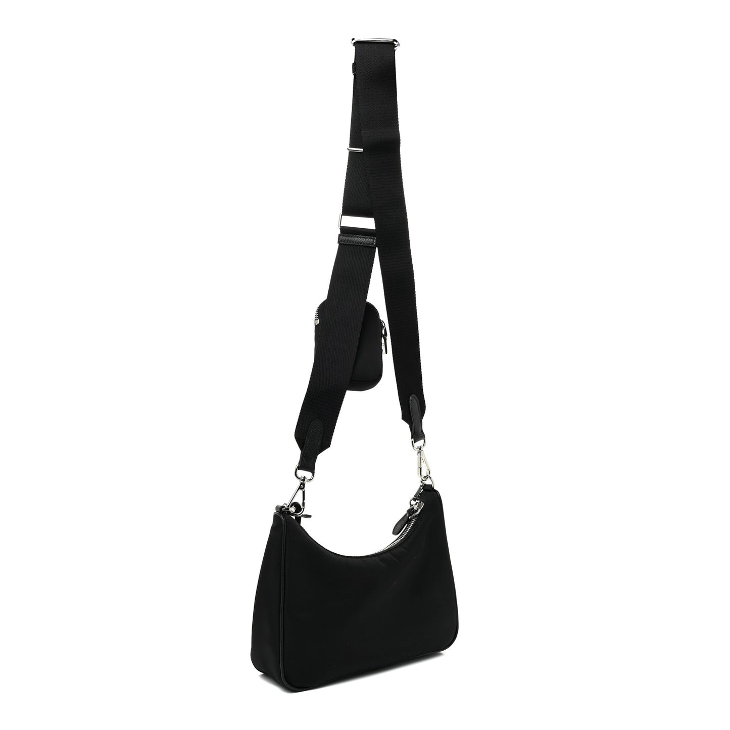Nylon Re-Edition 2005 Shoulder Bag Black