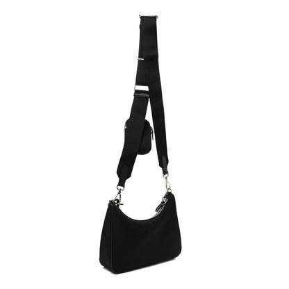 Prada Nylon Re-Edition 2005 Shoulder Bag Black 3 of 22