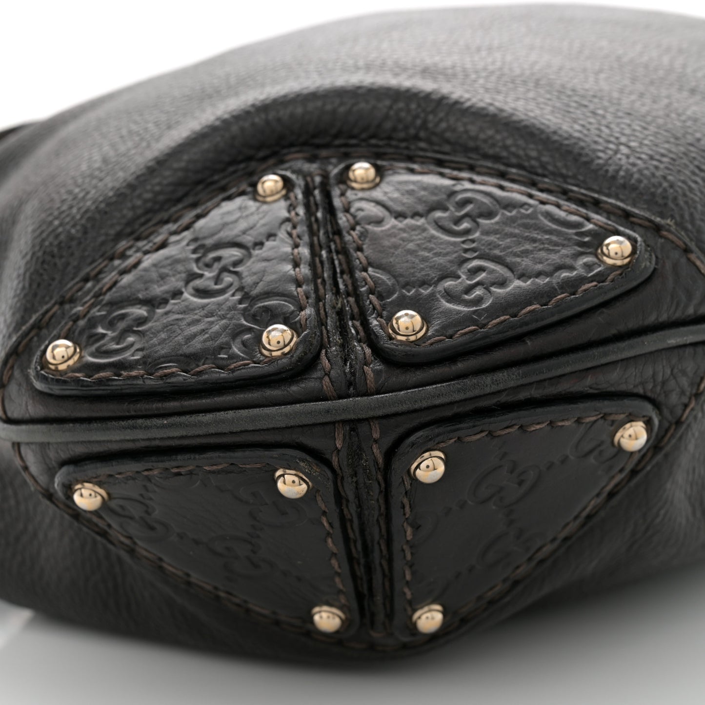 Calfskin Large Indy Top Handle Hobo Black