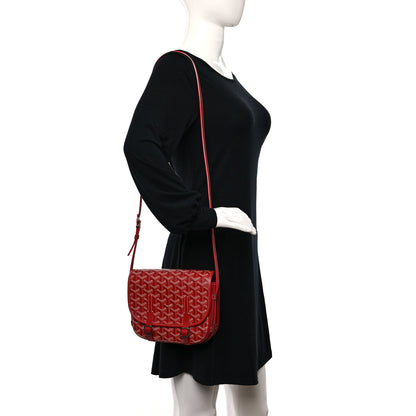 Goyard Goyardine Belvedere PM Messenger Bag Red 3 of 8