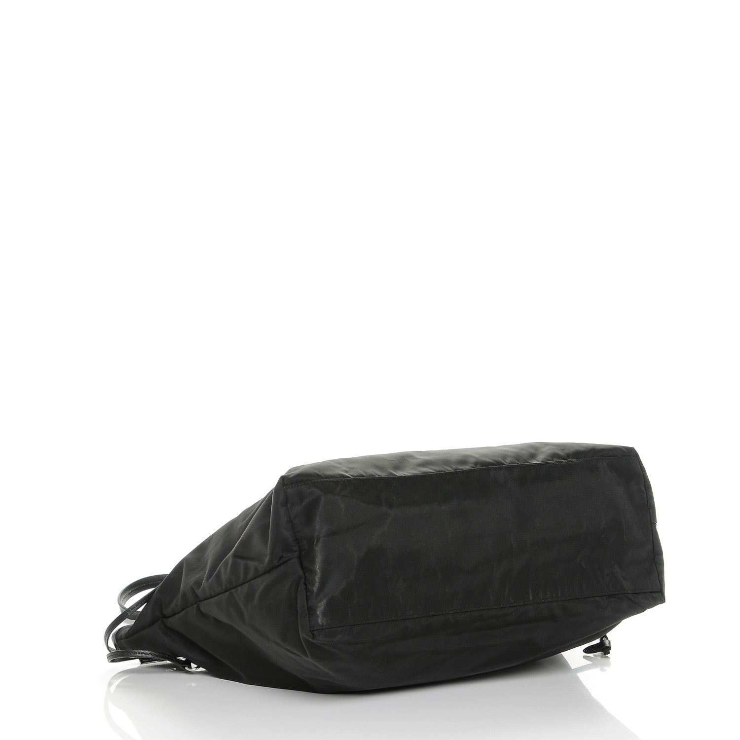 Prada Saffiano Tessuto Nylon Tote Nero Black 4 of 6