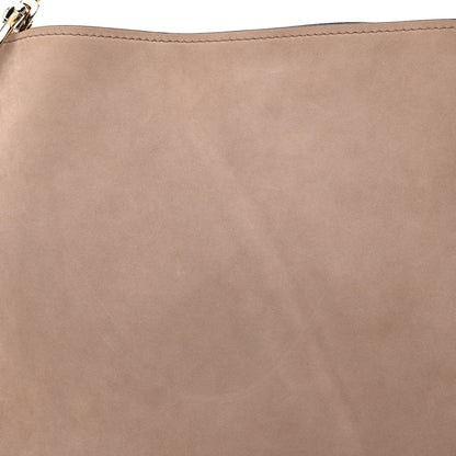 Salvatore Ferragamo Suede Minerva Hobo Taupe 9 of 11