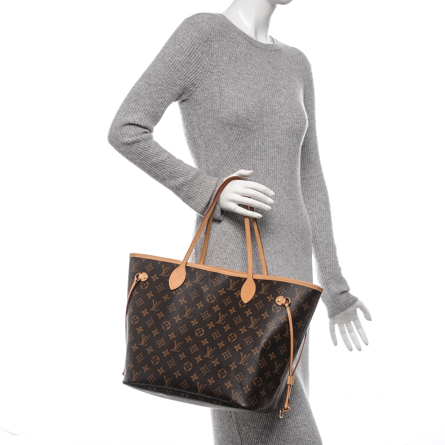 Louis Vuitton Monogram Neo Neverfull MM Abricot 2 of 7