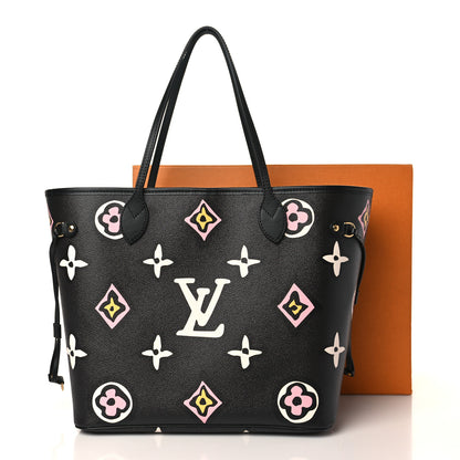 Louis Vuitton Monogram Giant Wild At Heart Neverfull MM Black 10 of 10