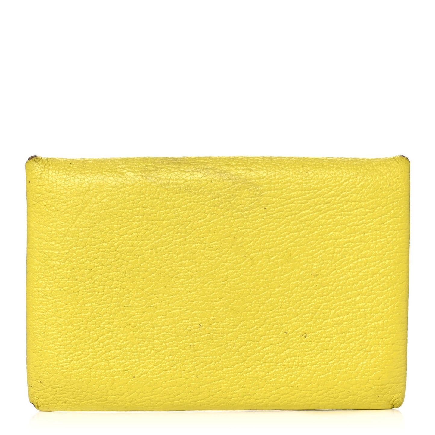 Chevre Mysore Calvi Card Case Lime