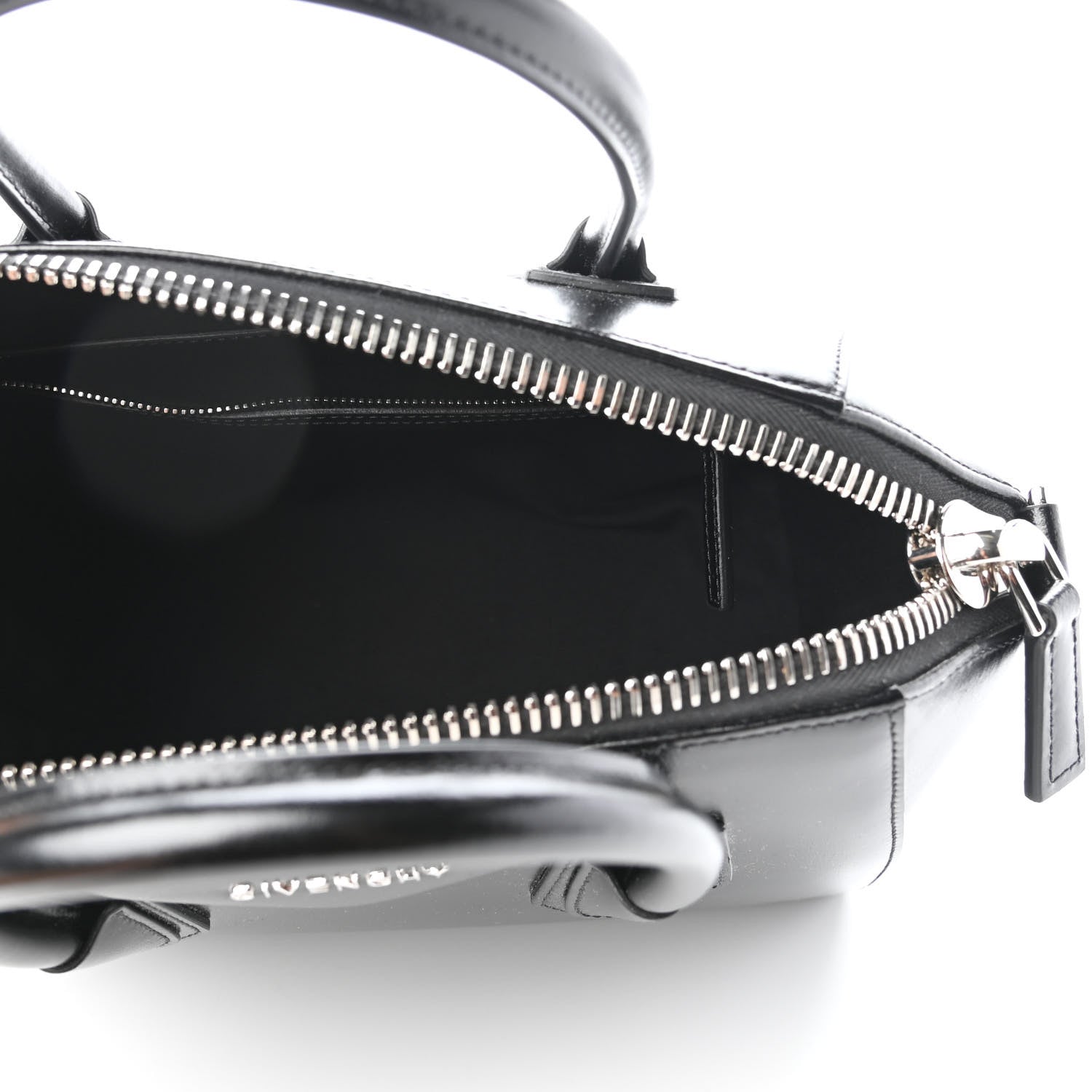 Givenchy Shiny Lord Calfskin Small Antigona Black 5 of 9