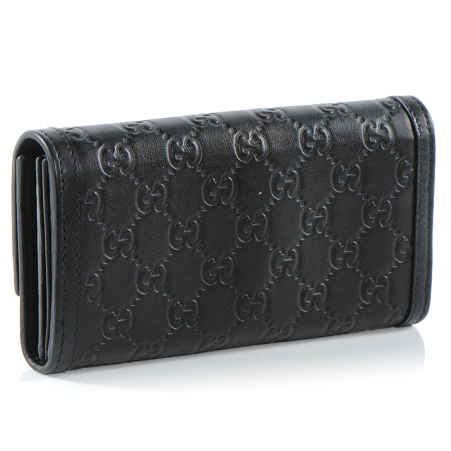 Guccissima Sukey Continental Wallet Continental Wallet Black