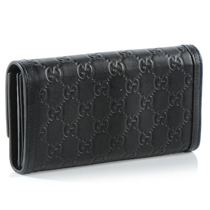 Gucci Guccissima Sukey Continental Wallet Continental Wallet Black 3 of 6