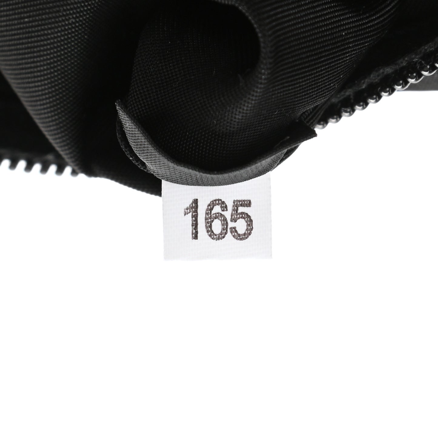 Tessuto Nylon Saffiano Belt Bag Black