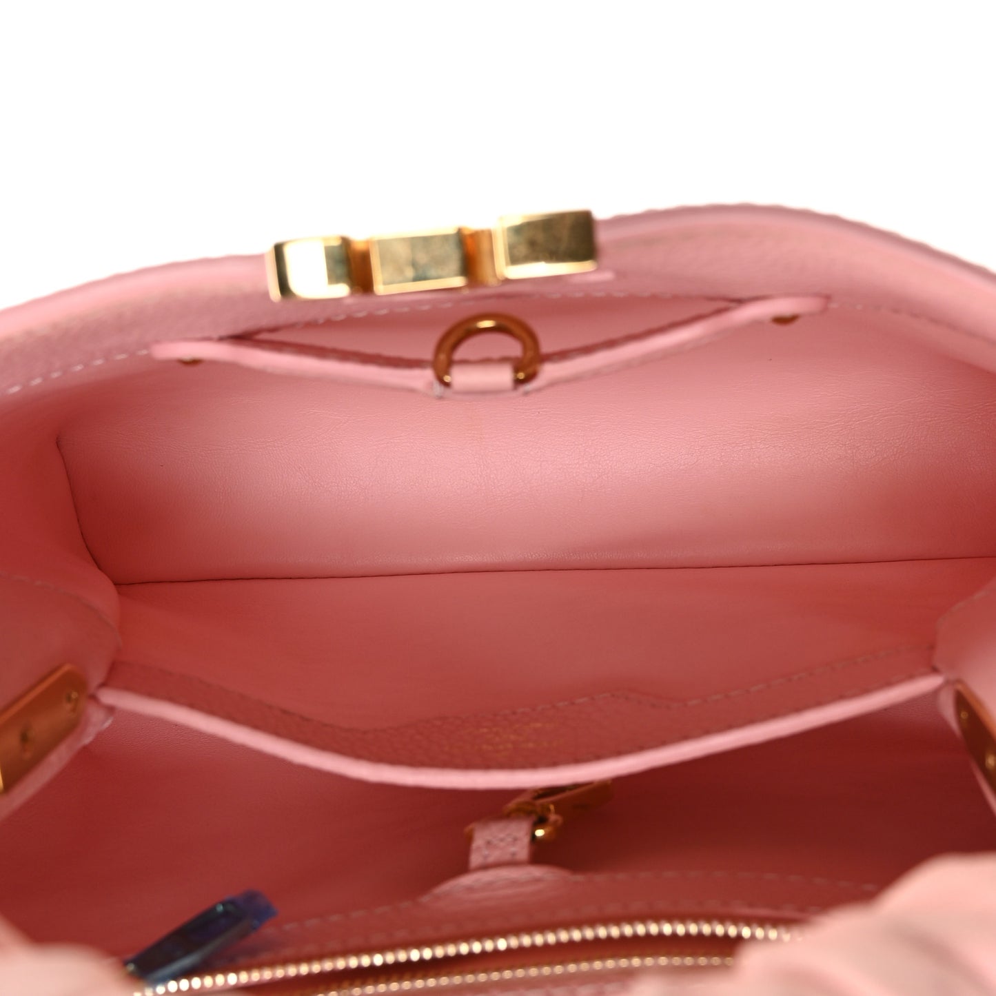 Taurillon Scrunchie Capucines BB Bubble Gum Pink