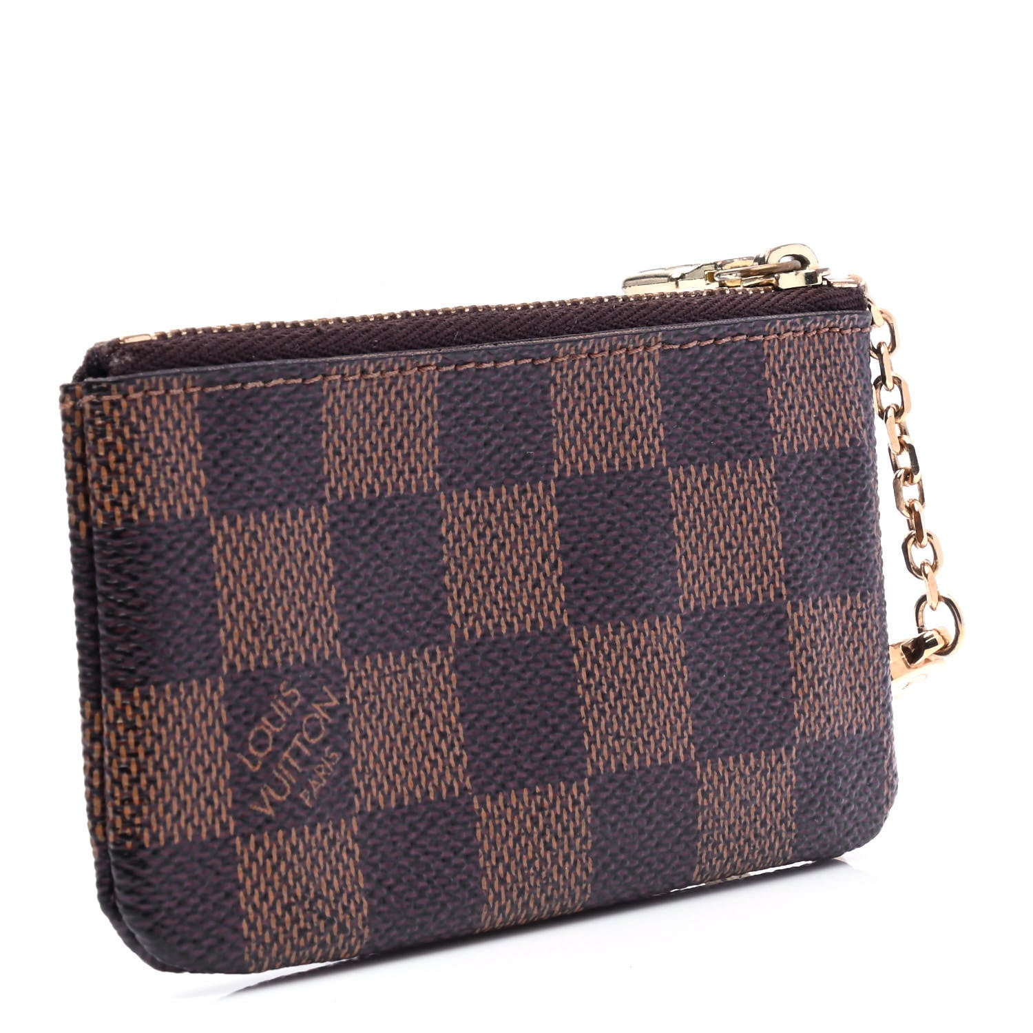 Louis Vuitton Damier Ebene Key Pouch 2 of 4