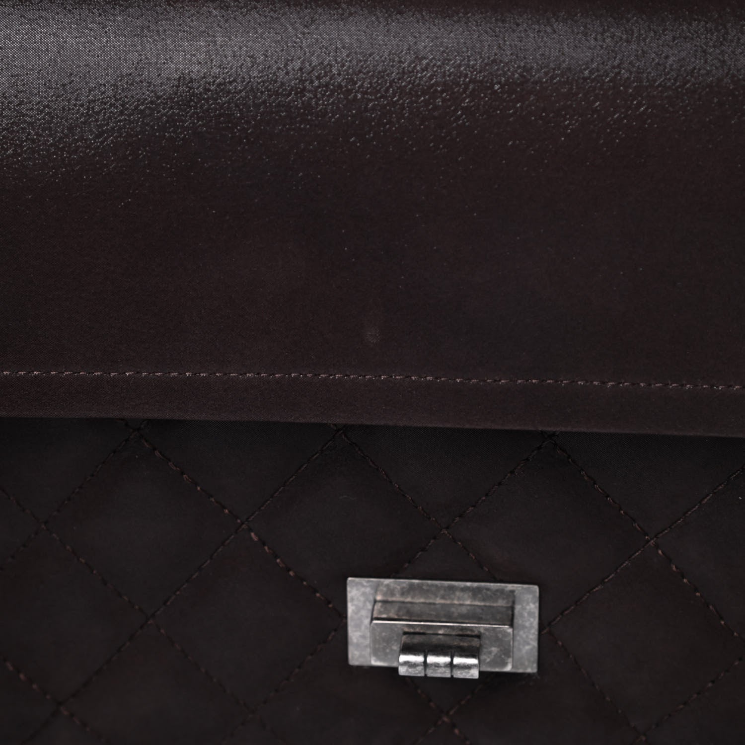 Chanel Iridescent Calfskin Quilted 2.55 Reissue 227 Flap Brown 14 of 16