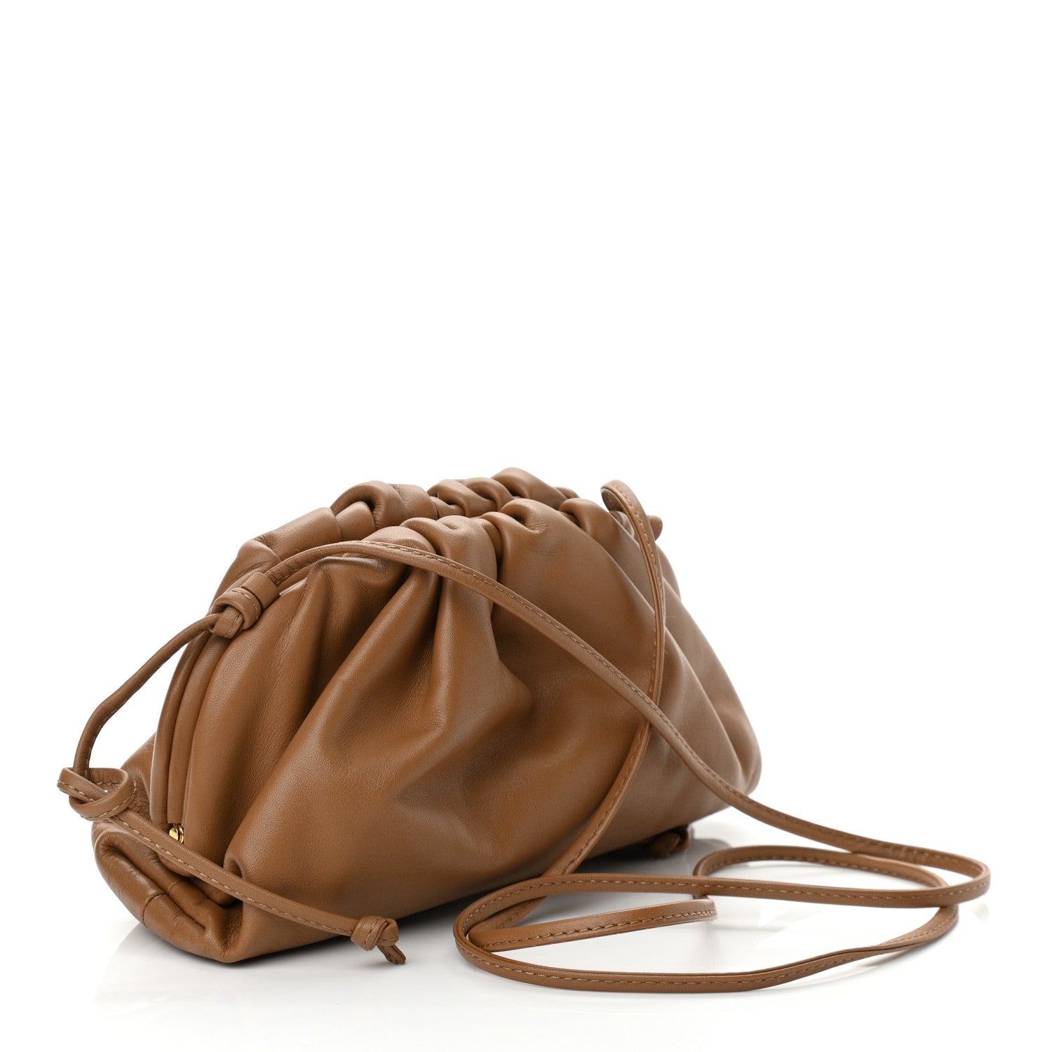 Bottega Veneta Butter Calfskin The Mini Pouch Camel 3 of 9