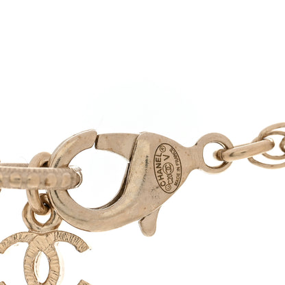 Chanel Pearl CC Round Pendant Necklace Gold 5 of 6
