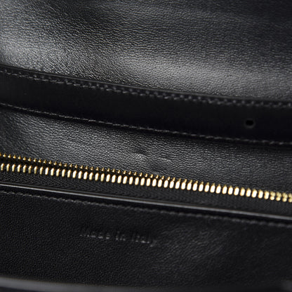 Celine Box Calfskin Medium Classic Box Flap Bag Black 8 of 13